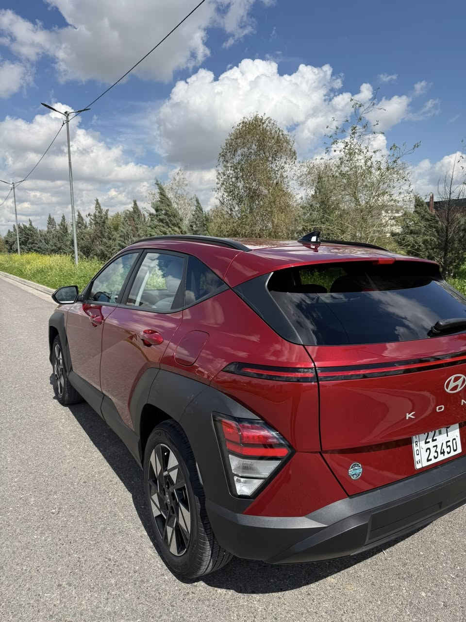 سلام عليكم
‏هونداي كونه 2024
ضرر دعاميه اماميه فقط ايرباك ستيرن طاك راجع سستم 
سياره نص مواصفات
بصمه
تشغيل عن بعد
نقطعه عمياء 
رادار امامي وخلفي وجانبي
سعر 180$
رقم الهاتف ***********￼
