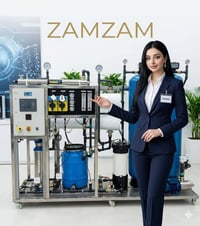 يُعلن مركز زمزم عن توفر: 💧 محطة معالجة مياه بطاقة 2000 لتر بالساعة 🔹 ا...