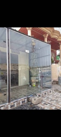 زجاج 10ملم • واجهات محلات • نجف الأشرف