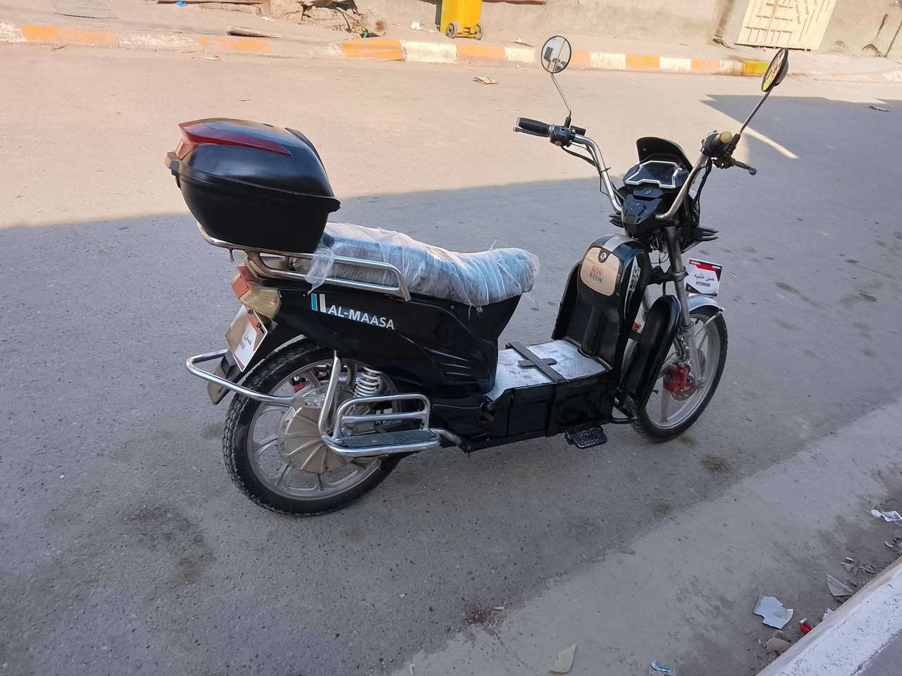 موطور شحن للبيع
نوع

هارلي

 ✅بطاريات عل فحص✅

⭕لايت عالي ناصي 

⭕ شاشه الكترونيه 

⭕نظام ®️ الرجوع الى الخلف

⭕ نظام 4 سرع 1234 

⭕ بريك امامي، خلفي 

⭕ اشاير يمين، يسار

⭕تشغيل عن بعد 

⭕ جهاز انذار سرقه

⭕ شاحنه الشركه الاصليه 

⭕ كلشي شغال كهربائيات 

الموطور نظيف مثل ما موضح بالصور 

(( السعر300)( بي مجال)رقمي مكاني شهداء
***********
