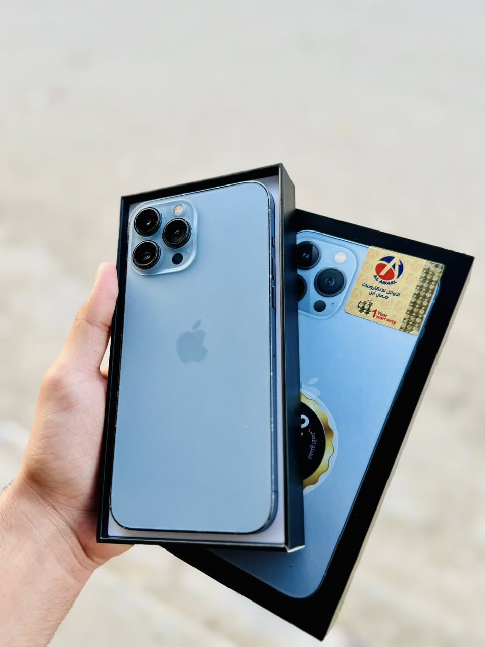 ايفون 13 برو ماكس شرق اوسط
بطاريه : 89 بلادي بلادي 

شرط الفحص

كامل ملحقات 

وتر بروڤ 

نضافه ‎%‎ 💯

ذاكره : 256 

العنوان النجف حي الجزيره 

*********** اتصال فقط ☎️
