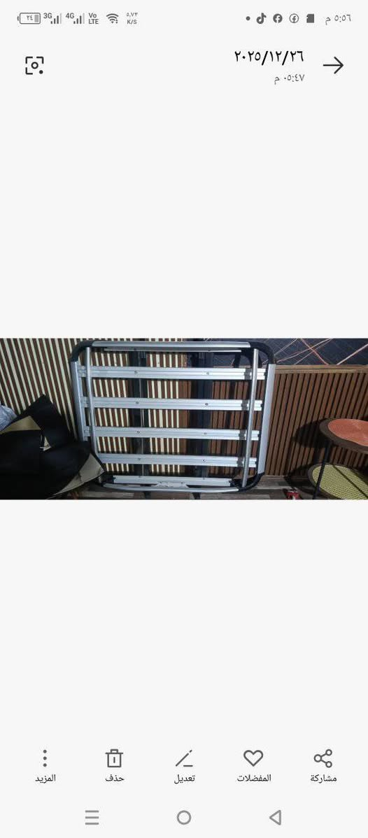 غراض لبيع المكان بغداد الجديدة ***********
سيباية المنيوم رياضية استيراد خاص 140
كتر حدادة عل فحص 60 
جاتر اوربي 40/5راكب 
بايسكل نظيف 60
