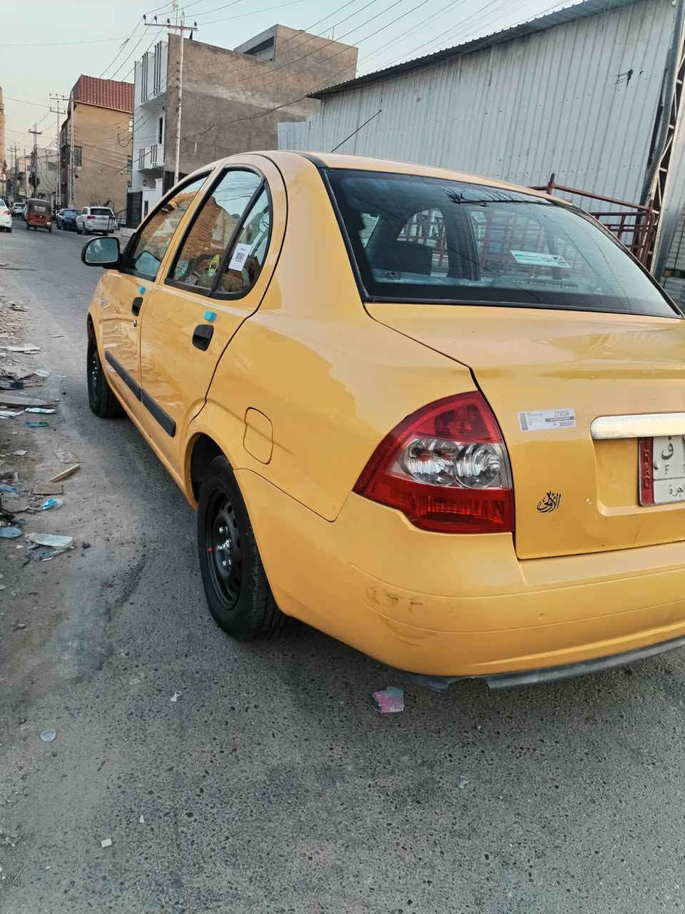 السلام عليكم طيبه ٢٠١٥ ماشيه ١٩٠ مكفوله لا صبغ لا تبديل مكينه كير كلج حداديه تخم تاير باتري كله جديد ومكفول  سيارة كلش حلوه وناعمه نقص فقط كمبريسر سنويه ٢٠٢٧ هيئه مصفره بسمنه السعر ٣٧ مكاني بغداد الجديده الأمين رقمي ***********
