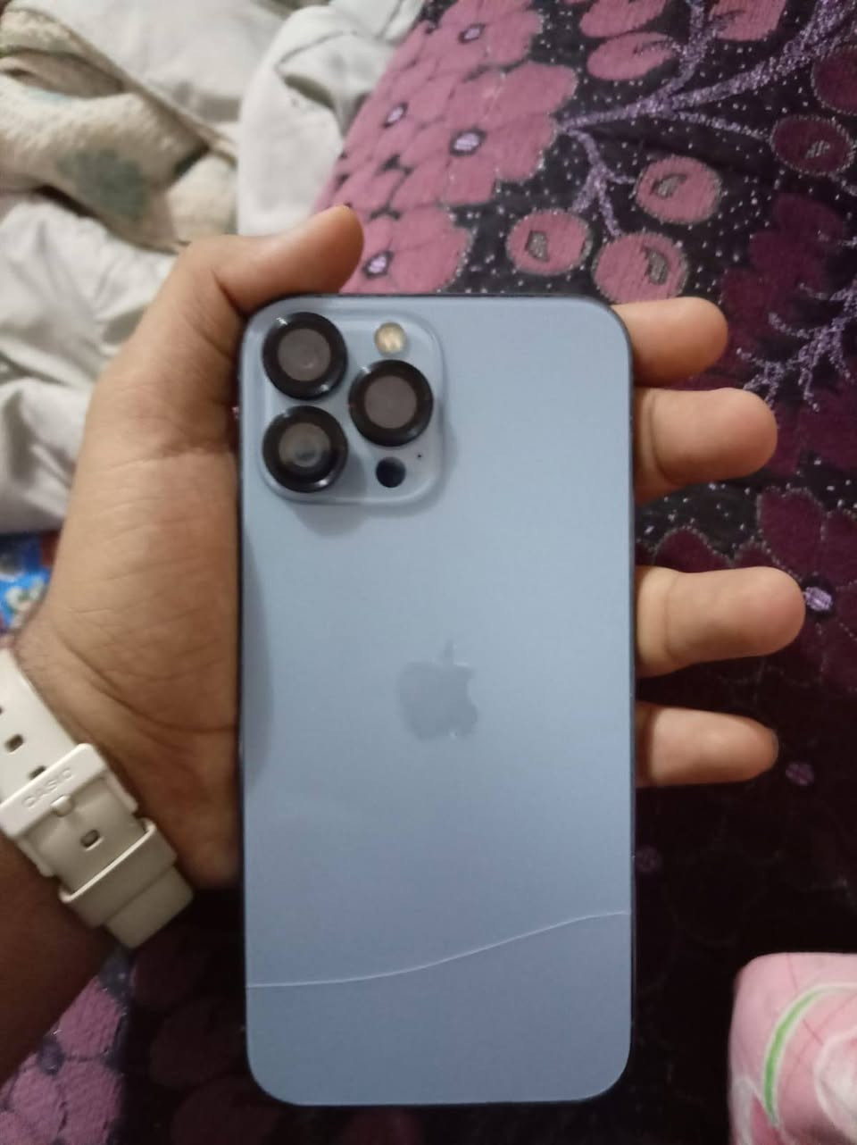 سلام عليكم ايفون 13 Pro Max لبيع
جهاز نضيف بشكل ✅

جهاز مستبدل بطاريه + شاشه 

ذاكره جهاز 256 👌🏻

شاشه 3 خيارات 

شحنه مفول ✅

جهاز كامراته حلوه ✅

جهاز شاصيه نضيف ✅

سمكرت شغال + صوته يخبل ✅

سعره 400 وبي مجال شراي 

خاص او واتساب *********** 📲

مكاني بغداد التاجي سبع البور ♻️
 

توصيل ماعندي تجي تستلمه من الباب 🔀
