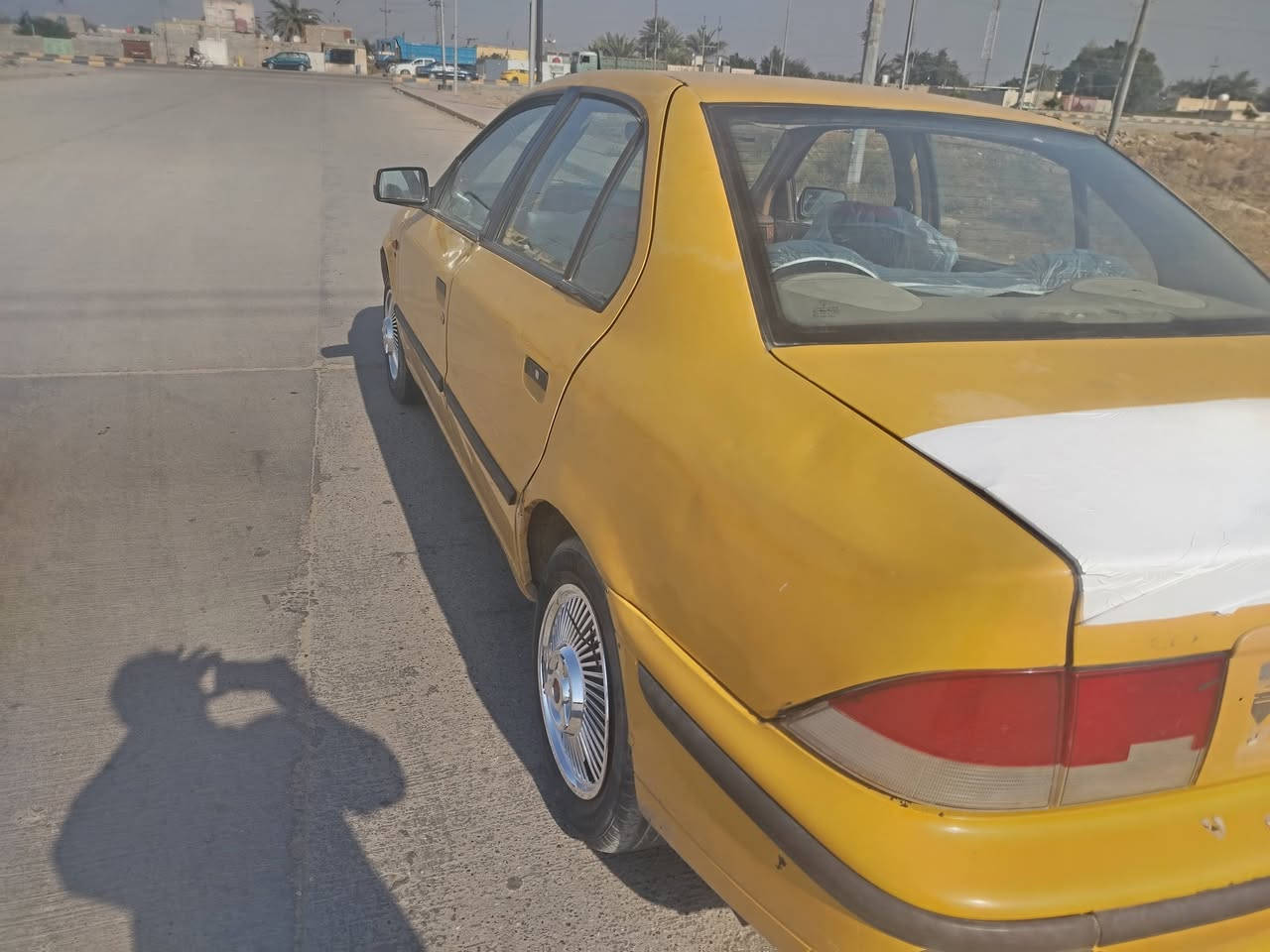 للبيع سمند موديل 2011رقم ميسان سنويه ٢٠٢٨ كير مكينه كفاله حداده جديده تخم تيارات شرط اصفرلك ونطيك *********** لسعر ٢٨ورقه مراوس حسب لقناعه
