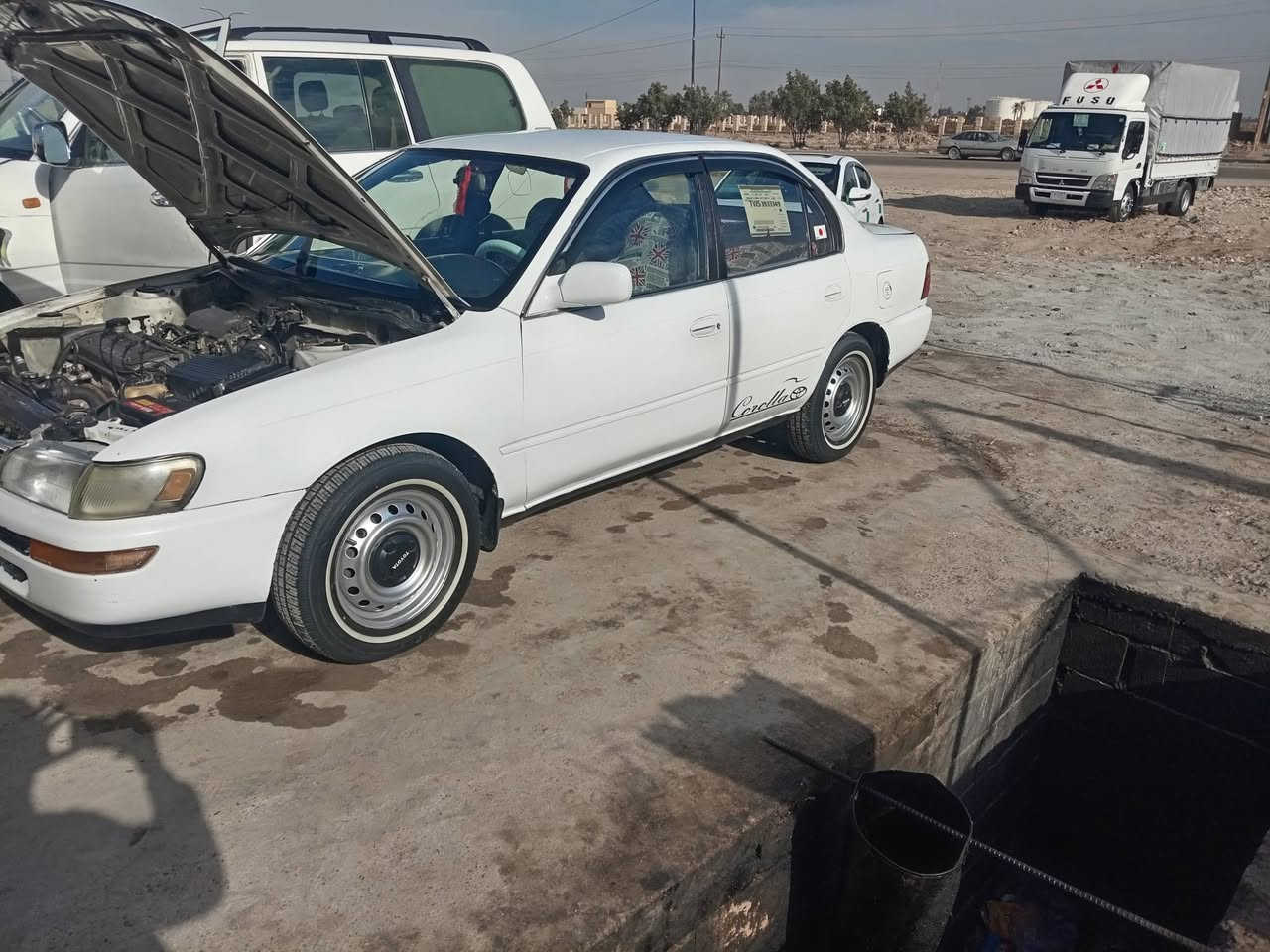 سلام عليكم كورله موديل 94رقم بغداد نكليزي بسمي تحويل ثاني يوم سياره كير وتو محرك جديد 1600 سياره 
علا يد وحده مال جناي مصبوقه حزام بدون ضربه تبريد شغال درايم شفتات جدد وباتري وبلك جدد تخم تاير قبل سبوع شديته ابو الخط البيض سعر 60وبيهه مجال وذاكو مراوس حسب القناعه سياره متواجده بسامره ***********موجود وتساب وماسنجر
