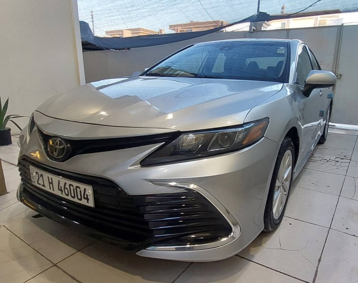 من رخصة الادمن سلام عليكم تويوتا كامري 2024 للبيع رقم سليمانيه انكليزي حادث سياره جاملغ وبنيد  ماشيه 15 الف ميل للاتصال *********** السعر 205$ مكاني الفلوجه
