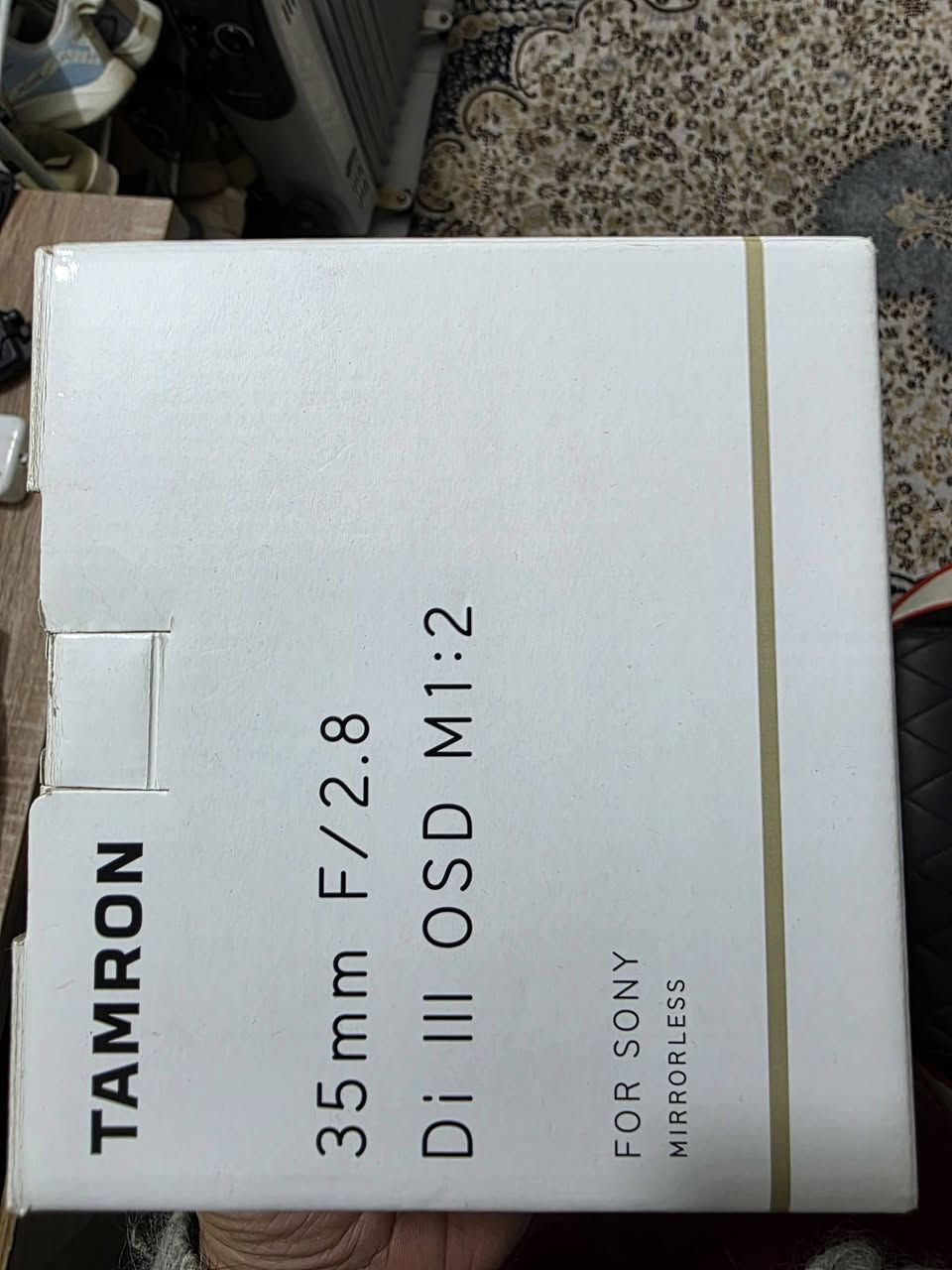 للبيع عدسه تامرون 35m 2.8
جديده بالكارتونه كامرات السوني  ما مستعمله السعر ٣٥٠ الف يوجود توصيل
***********
***********
