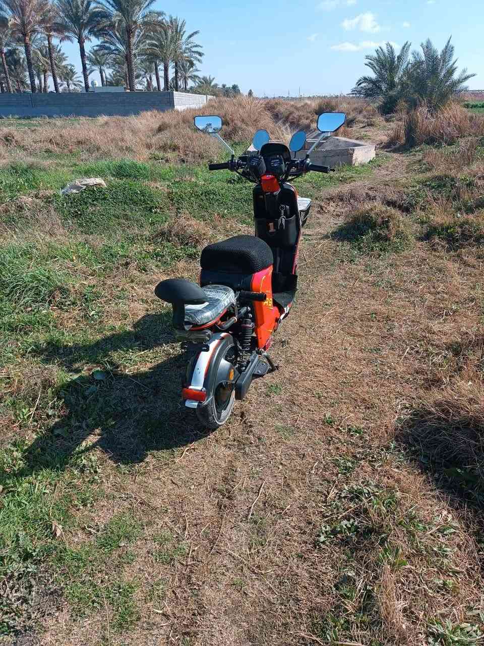 السلام عليكم بايسكل شحن للبيع R9 موديل 2025 خمس بطاريات دبل 32 أمبير السعر400 وبي مجال للاستفسار ***********
