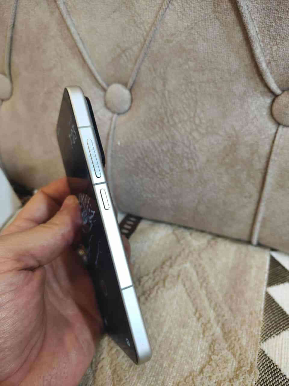 للبيع شاومي 15 النسخة العالمية لون مميز
جهاز بحالة الوكاله مستخدم قليل جدا 
الشاشة:6.36 - 120 هرتز -  LTPO OLED 1.5k
الذاكرة: 512/12
الكاميرا من لايكا 50 اساسية + 50 زوم + 50 عريضة المعالج:Snapdragon 8 Elite
البطارية:5240 - 90 واط
كامل ملحقاته
بطارية 100% 
السعر 760 وبي مجال 
مكاني نجف توصيل جميع المحافظات 
***********
