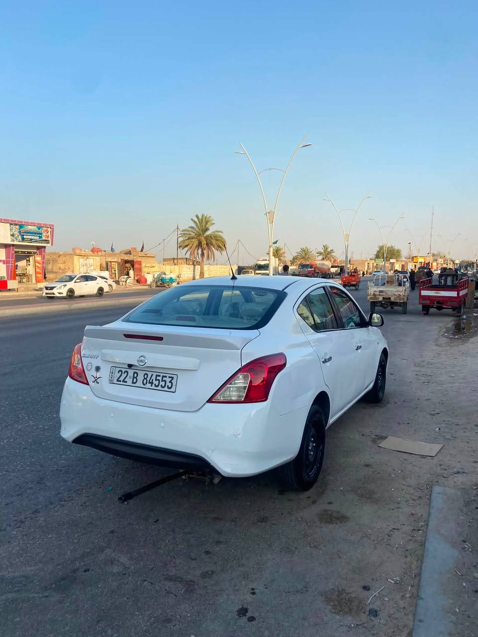 سلام عليكم نيسان سني مديل 23 بيه دحجدات بجاملق وبلباب سياره نضيفه الباقي شوف العين السعر ١١٠ بكان السياره بصره زبير  ***********
