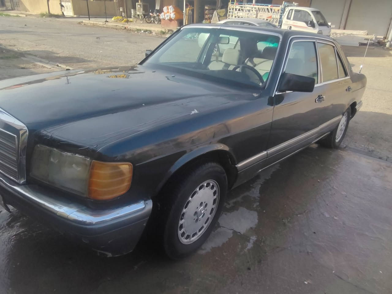 مارسدس رئاسي اسود موديل91صبغ عام محرك كير بطه السعر 48 سنوية باسمي منتهيه صار شهرين فقط تبريد مكاني الحويجة ***********
