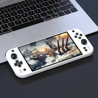 جهاز ألعاب محمول • وحدة تحكم ألعاب G90 • جهاز G90 أبيض • شاشة 7 بوصة I...