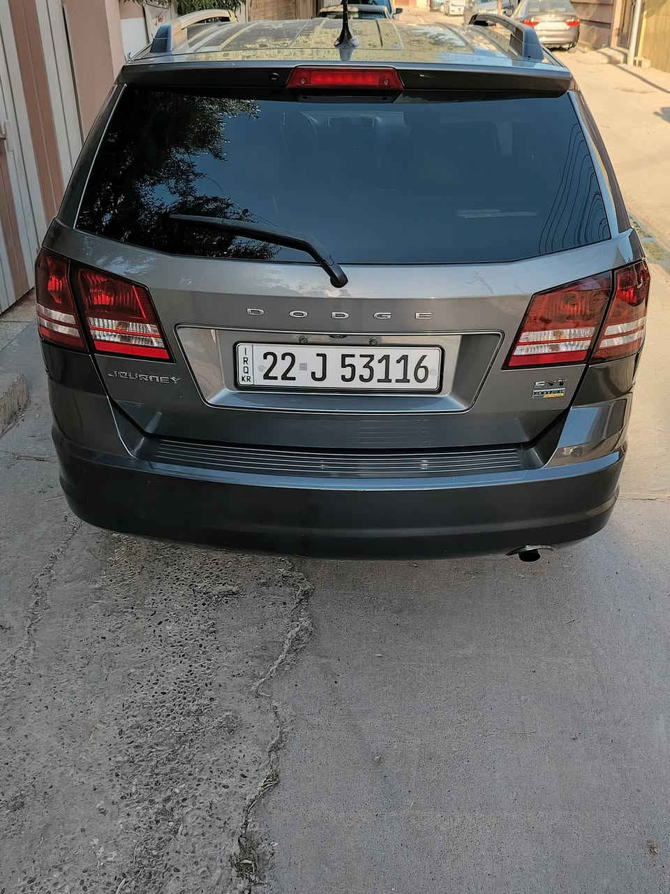 السلام عليكم من رخصة الادمن للبيع دوج جورني 2018 أربيل بأسمي ضرر ربع جاملغ خلفي  أربعة سلندر مكينة 2400 تبريد قطعة وحدة السعر اتصل وتدللل ***********
***********
