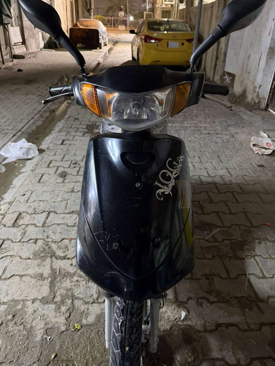 ‏﷽
سلام عليكم دراجه ماكس قجمة 120 سلف هندر محرك اخرس
 كهربائيات شغالة دراجه كاملة نقض جاملغ امامي فقط 
السعر300وبيهة مجال قليل حك الجية 
العنوان بغداد الشعله
 رصيد***********وتساب***********
