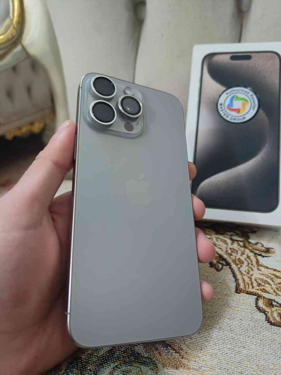 15 برو ماكس
شرق اوسط AA.A
ذاكره 256
بطاريه 90🔋 بالحاسبه بالجهاز 89
نموذج M بلادي وتر بروف
سعر مليون و75 قفل
مكاني الرمادي ***********
