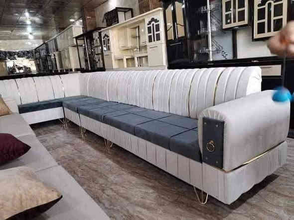 💥 ب 260 الف 💥

ديوان 10 مقعد 5 قطع
🇮🇶شغلنه يختلف عن غيرنة 🇮🇶 
     🎁مع هدية 4 كوشات وطبلة وسطية🎁

 10 مقاعـــــــد 
 قنفه ثلاثيه عدد 2
قنفه ثنائيه عدد 1
كرسي عدد 1
 زاوية عدد 1
💗💗💗💗💗
🛋مواصفات التخم🛋
مقعد مضغوط 16 ملم
💫خشب جام روسي
💫اسفنج مميز 6 سم
💫قماش قديفة تركي ثقيل 
💫ارجل التخم عظم عاج ضد الكسر 
💥ديوان ييجي 6 مترات  و20 سم ستندر 
يصير على شكل حرف L
ضمان لمدة سنتين كامله صيانة داخل المعمل
 💥عدا التوصيل
التوصيل متوفر لكل المحافظات وحسب المحافظة

💥متوفر توصيل داخل بغداد والى جميع المحافظات بأسعار مناسبة 
للاستفسار الاتصال على الرقم
*********** اتصال 
*********** واتساب 
العنوان
الفرع الأول / بغداد حي الانتصار طريق الحسينية
الفرع الثاني / بغداد بوب الشام
بادارة 💫سجاد التميمي💫
ملاحظة / التجهيز جملة ومفرد
والعرض لفترة محدودة ..
ملاحظة / لا يحق للزبون رفض الطلب بعد التثبيت ..
