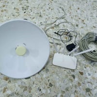 صحن+ راوتر+ واير متر40 سعر 150 بنكات باكستاني اصلي ع 35الف  0776413668...