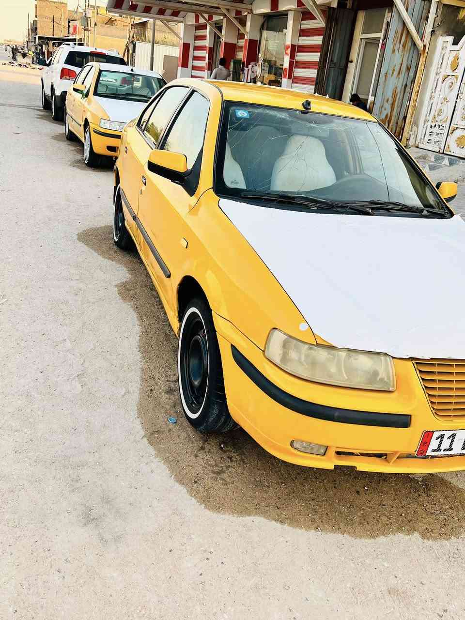 سلام عليكم للبيع سياره سمند موديل 2011سنويه ل30 رقمً إنكليزي بغداد مداور ثاني يوم مصفره هيئه وغرامات بسمي السياره جاهزه من كلشي تبريد تخم تاير  حداديه   السياره خير من الله السعر 26 وبيه مجال بسيط المكان سماوه المركزالرقم ***********
