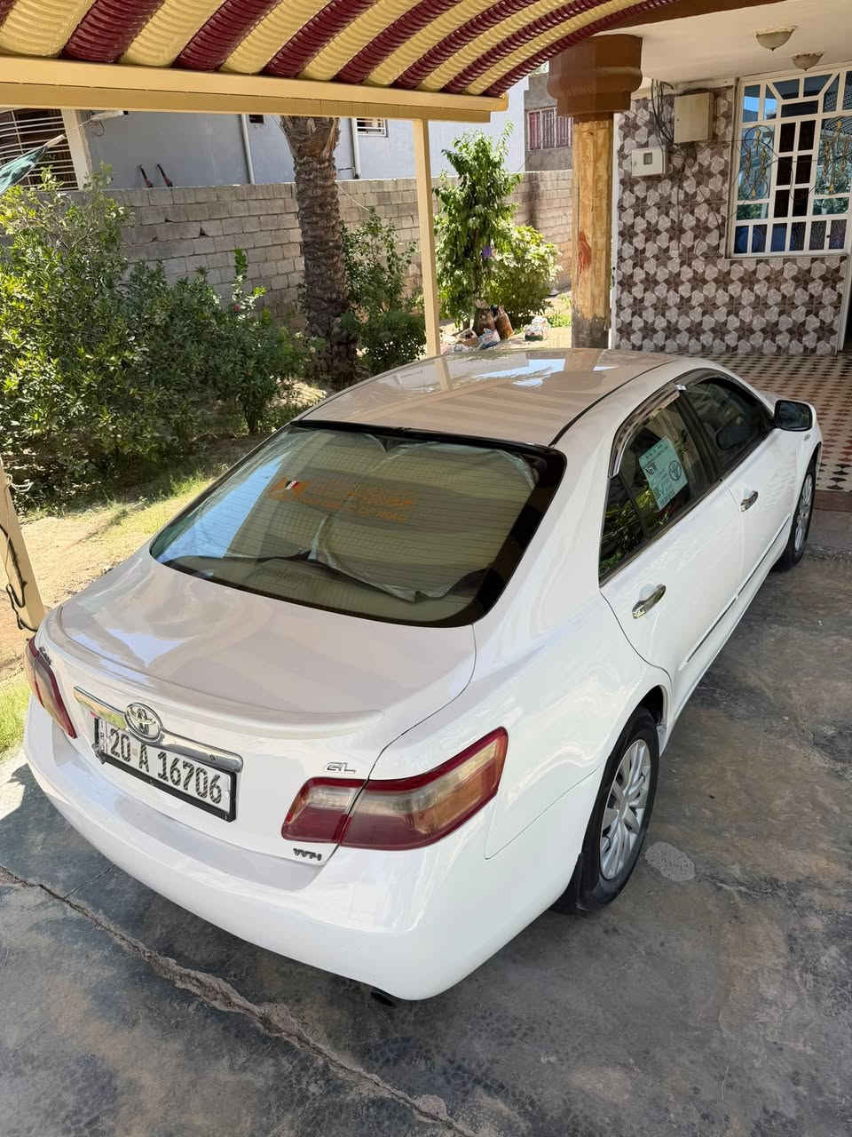 كامري 2009 خليجي صبغ حزام جماليه 

عندي صور قبل صبغ 

ميكانيك كله جاهز اي نقص مابيه 

مكينه 2400 

رقم ديالى باسمي 

السعر 79 وبيه مجال 

مكاني ديالى بعقوبه 

***********
