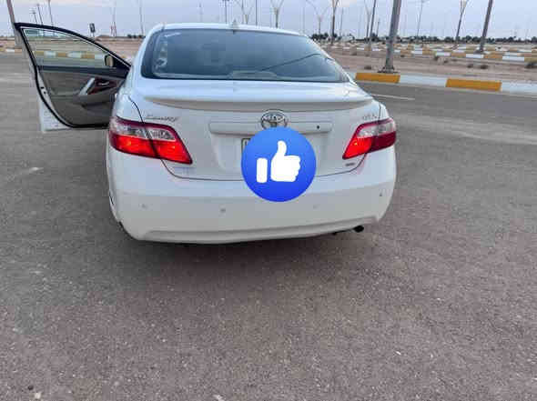 السلام عليكم 
للبيع 
تيوتا كامري 
2009 كويتي 
مكفوله عدا ملاحضات بسيطه 
رقم بغداد تحويل مباشر 
فول مواصفات 
محرك كير صدر تبريد تخم تاير كله جديد 
السياره جاهزه من كلشي 
السعر ١٢٥ وبيهه مجال 
الاستفسار ***********

معرض سالم التجاري/الانبار/حديثه/الحقلانيه 
قرب محطة تعبئة وقود الحقلانية
