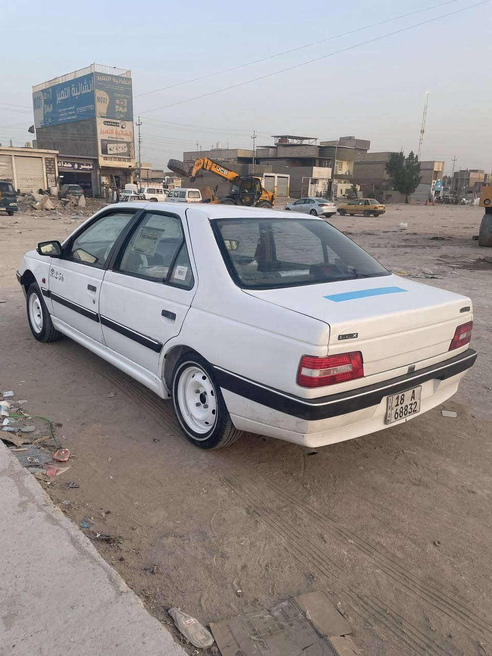 السلام عليكم للبيع بيجو 405 جئ ال اكس
حداديه جديد كهربائي كله شغاله تبريد شغال مكينه وكير جديد عنوان نجف مالك نجف سنويه جديد ل29
معمره كله السياره الشراي يخابر ***********
