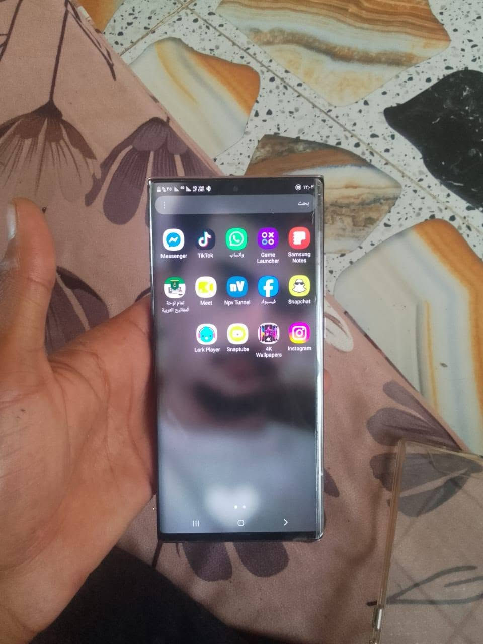 سلام عليكم ورحمة الله  سامسونك نوت 20 الترا ذاكره 256 ببجي 90 فريم دبل خط الجهاز نضافه 95 وما مفتوح شرط 
فول مواصفات رقمي شغال ووتساب شغال السعر 360  ويرهمم مراوس بي، مجال حك جيه  
***********
