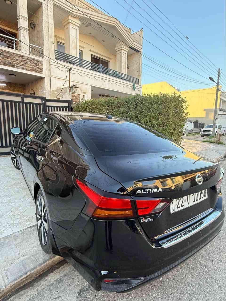 نیسان ئالتیما ٢٠٢٢ sv 
دوو پارچەو نیوو بۆیاخە 
لەگەل دوو سێ جیی PDR 
هەموو شتی نوێیە سەیارەکە أربيل, العراق


**إذا كنت صاحب هذا الإعلان وتريد حذفه لأي سبب، رجاءا أرسل رسالة إلى الدعم الفني**