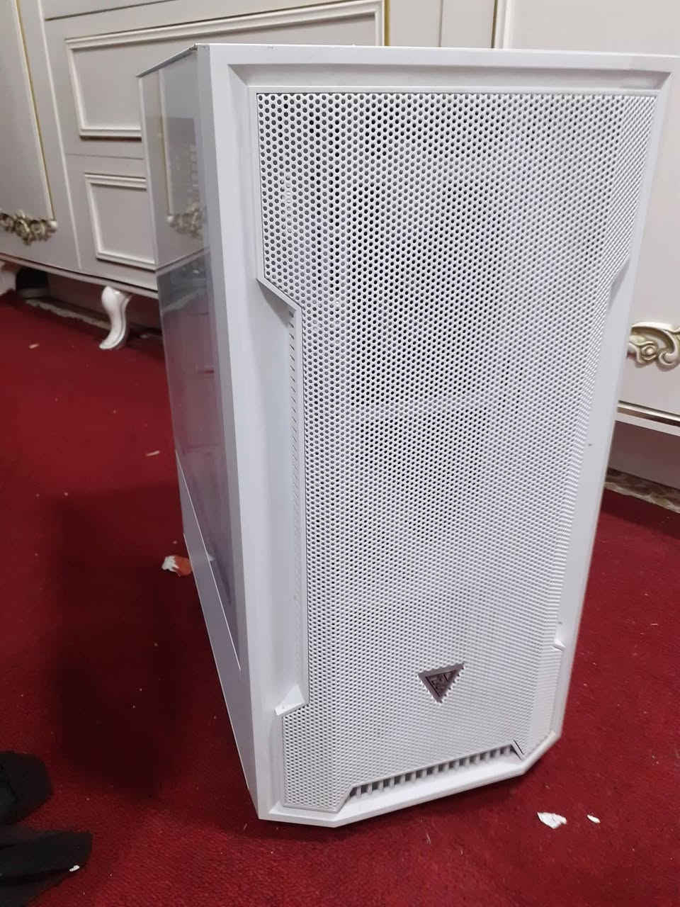 سلام عليكم
pc للبيع(بدون كرت شاشه) 

I5 12400(بدون حرف يعني بيه كرت شاشه داخلي) 
Ram ddr4 3200 32gb  rgb
B660 plus wifi d4
Ssd 128
Power 700w spectrim 

الجهاز داخل صيانه بسبب انعواج بلبن مال مذر بورد
بس متصلح وراجع ولفحص موجود ضمن الصور

السعر 500 وبيه مجال

مكاني موصل وعندي توصيل


**إذا كنت صاحب هذا الإعلان وتريد حذفه لأي سبب، رجاءا أرسل رسالة إلى الدعم الفني**