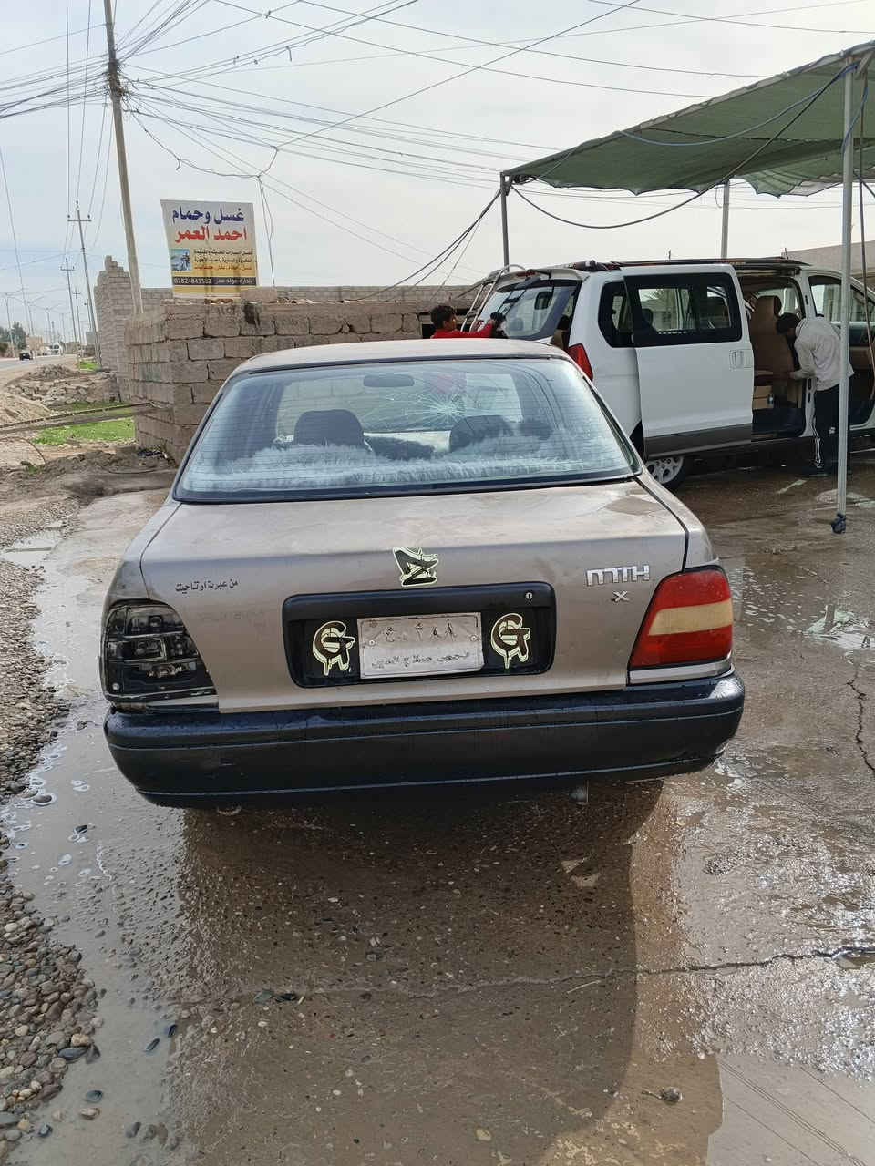 إسلام عليكم صني لبيع بدون مراوس محرك كير صدر جديد سياره قطره صبغ ما بيه تدفئه كهربائية كله شغاله شرط تحويل رقم صلاح الدين فحص تواير كدام جديد وره تعبانه السعر 18 بيه مجال ***********
