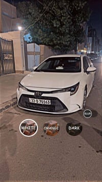 ورحمه الله وبركاته كورلا وارد امريكي 2021 LE ماشية 125000k حادثة مثل م...