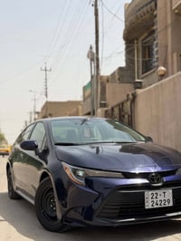#مكلف_بالنشر للبيع  كورلا 2024 LE وارد أمريكي ( كلييين تايتل ) رقم أرب...