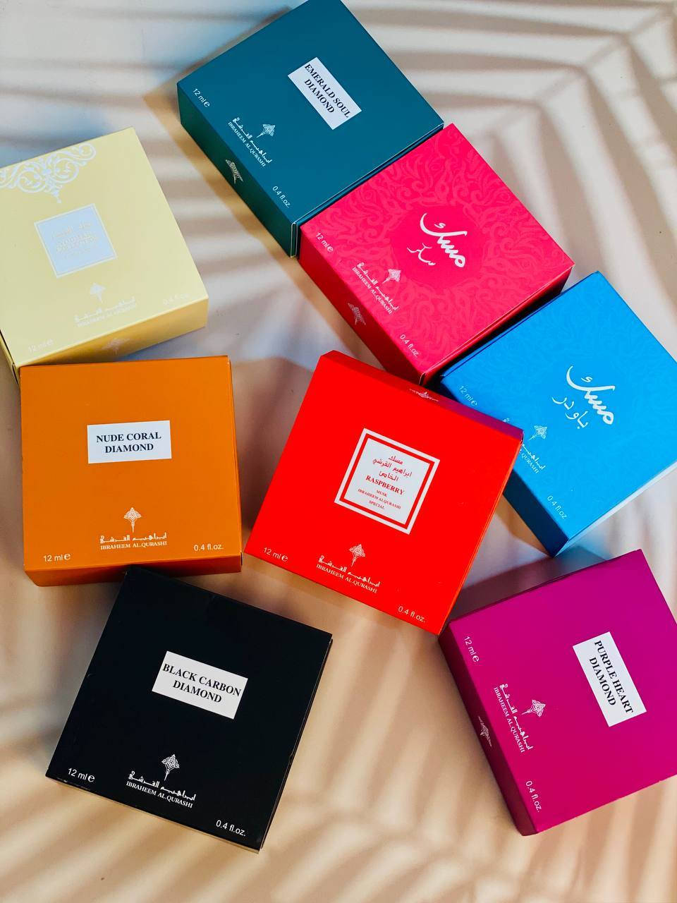 بدايتها مسك✨✨

مجموعة مسكات ابراهيم القرشي ‌‎
توفروا ب 8 عطور مختلفة 😍

🩷مسك السكر من ابراهيم القرشي
🧡. مسك الخوخ 
💜. مسك كاندي 
❤️مسك مسك الرمان   
🩵. مسك باودر 
💛. مسك الباودر بالفانيليا 
🖤. مسك الكرمون الخشبي 
💚.مسك روح الزمرد 

‌‎النوتة العطرية:
‌‎ • مقدمة العطر: برغموت 🍋، ياسمين 🌸، روز 🌹.
‌‎ • قلب العطر: القزحية 🌺، خشب الصندل 🪵، العنبر 🖤.
‌‎ • قاعدة العطر: المسك 🤍، الفانيلا 🍦، الكرمل 🍯.


**إذا كنت صاحب هذا الإعلان وتريد حذفه لأي سبب، رجاءا أرسل رسالة إلى الدعم الفني**