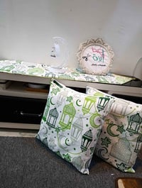 المنصور • رنر وكوشات • كتان تركي ضد الماء