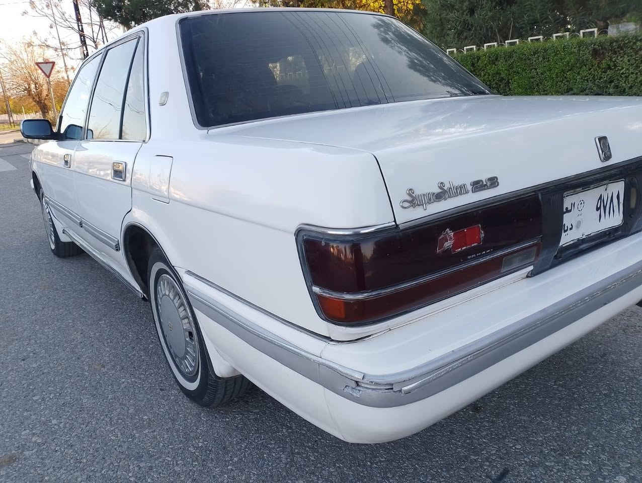 سیدان مۆدیل 1990
ئاڕمی پلاستیکی سلێمانی هەتا 2025 تازە کراوەتەوە
مەکینە دوونیوی دیلکۆی گێڕ عادی ماشاءاللە لە قوەت و هەڵمەتی و ڕۆشتنی 
دەماری وەک بیلاد ماوە هەیکەلی نمونەیە
سەیارەکە چرکەی تیانییە یەک تەقەو 100 دۆلار ببڕە دەعم و لێدراوی نییە 
گێڕو مەکینەو تەقەو ڕەقەو ئاڕم و ئەوەلیات هەمووی بەشەرت دەعامی بۆ دەعامی بەشەرت...
شوێن... هەڵەبجەی تازە
نرخ...35
ژ.م...***********
*********** السليمانية, العراق
