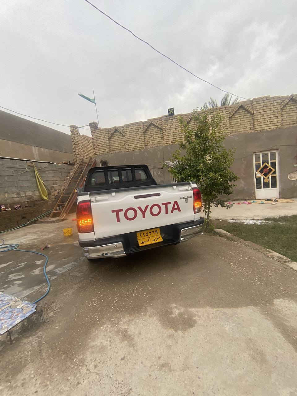 سلام عليكم تيوتا هايلوكس مديل 2022 ساز نص فول
المواصفات
-شاشه
-تحكمات ستيرن
-حساسات خلفيه
-مانع انزلاق
-كشاف خلفي ضبابي
السيارة كفاله عامه رقم اربيل السياره جديده بعمنئ الكلمه ماشيه 75 الف وقابل للزيادة للاستفسار الاتصال على الرقم ***********
***********
