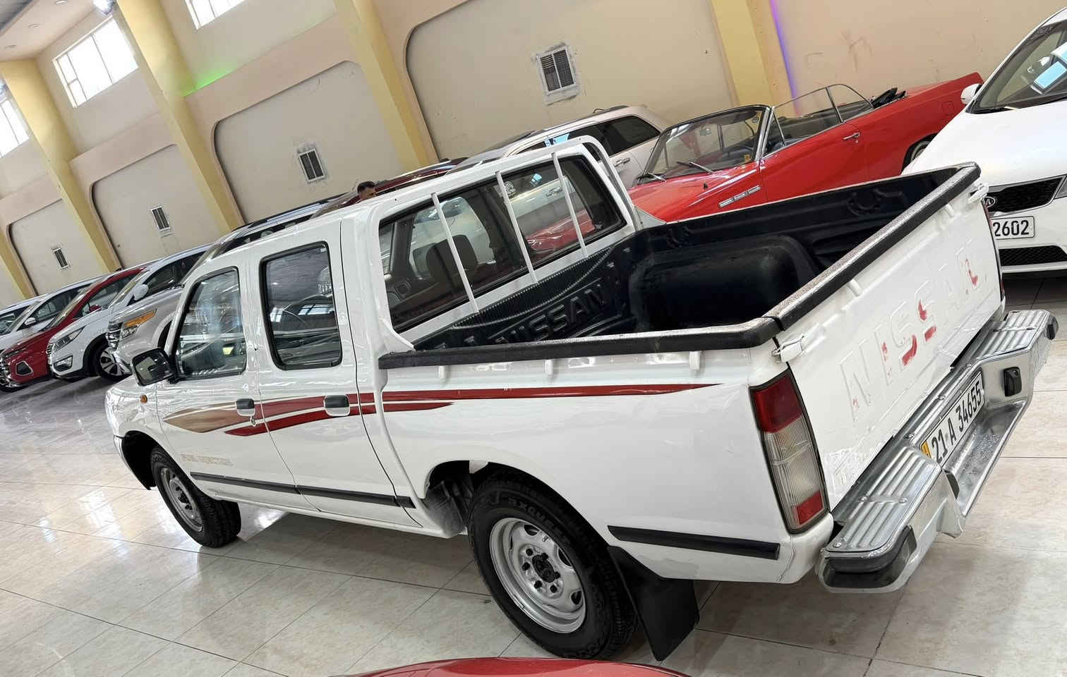 نيسان ٢٠٠٨
رقم سليمانيه رقم جديد باسمي 
محرك مامفتحوح 
سيارات جديدة كولشي بشرط
سعر١٢٥$بي مجال
مكان كلار
***********
