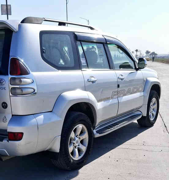 من رخصت مدير الكروب المحترم السلام عليكم تويوتا برادو  ٢٠٠٧  وارد خليجي رقم بغداد دولي بسمي تحويل مباشر  شركه الساير  VX فول مواصفات فتحه سقف ٦ سلندر كراسي جلد كهرباء فور ويل سبعه راكب ثلاث قطع تبريد حساس خلفي مسجل سيدي ٦ اقراص داخل  عسلي صاج  السياره مكفوله بدون حادث بدون تبديل بدون فتح بيهه بنيد كلير فقط اثر جراد كير مكينه شرط مامفتوحات صدر أمامي وخلفي نضيف تخم تاير تبريد ثلج تتدفة شغاله السعر (   ١٦٣  ) بيهه مجال الاتصال   *********** مكان بغداد
