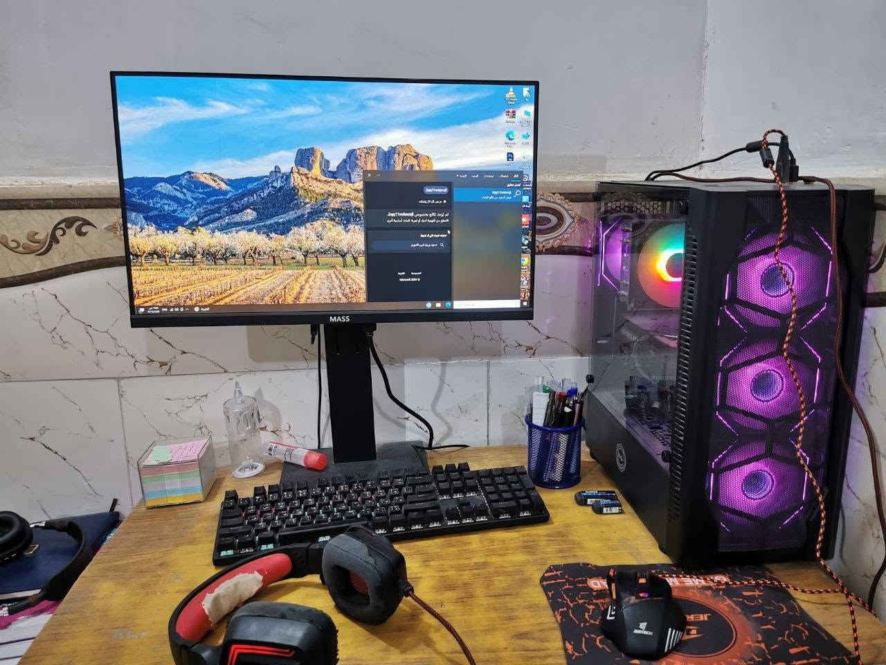 السلام عليكم pc للبيع المواصفات موجوده بالصوره استعمال قليل رايدها بمليون و200 الف وبيها مجال
ومتوفر توصيل لجميع المحافظات
الخاص مفتوح وهذا رقمي ***********
