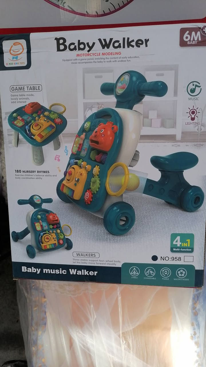 السلام عليكم

على بركة الله تعالى

توفر لدينا 👇👇👇

💥✨بيبي والكر متعددة الاستخدامات ٤ في ١ ✨💥

✅مشاية بيبي والكر مع امكانية تحويلها لاربع وضعيات مختلفة 
✅دراجة & سكوتر & طاولة العاب & ووكر او مشاية
✅المواد المصنوعة منها متينة وقوية وآمنة 
✅العمر من ٦ اشهر ولغاية ٤ سنوات 
✅مزودة بموسيقى وبيانو وعدة العاب متنوعة لتنمية حواس طفلك .

البشير لبيع لوازم الخياطة ومستلزمات حديث الولادة والأطفال
المسيب شارع البلدية اول فرع بصف ابو دعاء ابو الملابس فرع مكتبة المدرسة وهدى بيوتي

***********
***********
سيد محمد أبو بشير
