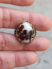 خاتم سليماني • أحمر • نحاسي