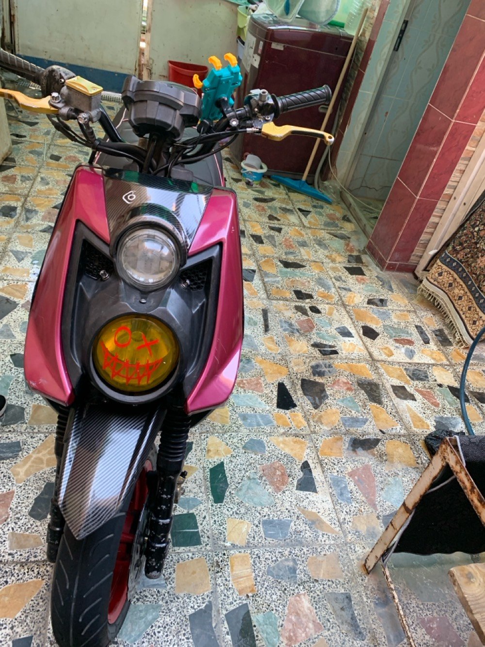 السلام عليكم 
دراجه سكنس جبلي مال رمبه
🏍️ دراجه مكفوله كلشي 
ختم واحد ويا مكينه 🔢
ألون 🍒 كرزي 
صالنصه بوري عدل اصليه
تزويد بلادي يدات بريك NSY لون ذهبيه 🔱
عنبار لون ذهبي NSY
قبق شاصي لون كرزي🍒
فراك بريكNSY الون كرزي 🍒
سبايدر كرزي 🍒 
موديل 2014 
دراجه برغي ممفتوح بيها  ناعمه
السعر1150
رقم هاتم ***********☎️
عنوان بغداد البياع