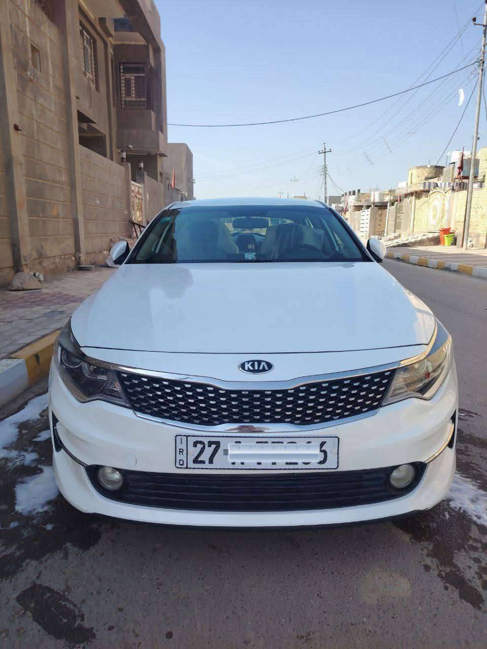 السلام عليكم  كيه اوبتيما 2017وارد امريكي واردها دعاميه وصبغ جاملغ جلاتين  الامامي والباقي كفاله سياره ماشيه 60 ستخدام شخصي  كير ومحرك وحداديه كفاله وتبريد وتدفئه شغلها تايرات تخم جديد سياره لون ابيض صدفي مميز رقم ذي قار الاستفسار *********** مكاني ناصريه قلعه سكر
