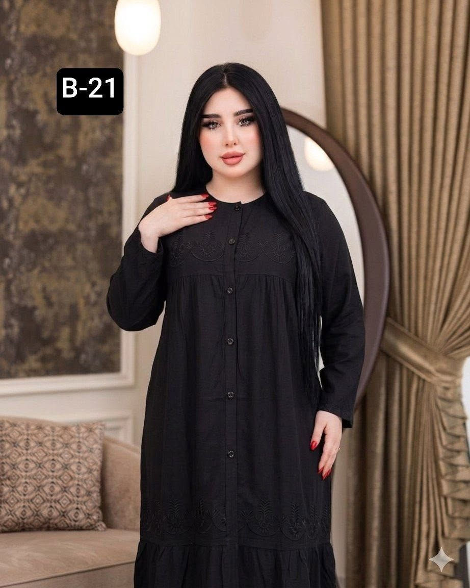 🛑🛑قياس خاص🛑🛑

جديد  لموسم محرم الحرام 🖤 

دشداشه نسائي دبل كلوش تطريز سواد فاحم  

الخامه كشمير ايطالي اصلي 

القياسات 4XL - 5XL - 6XL - 7XL

#اصغر_قياس_يلبس_وزن_100_كيل

سعر الدرزن 12 قطعة 99الف 

سعر القطعة مفرد 10 الاف فقط 

توصيل كافه المحافظات 4


**إذا كنت صاحب هذا الإعلان وتريد حذفه لأي سبب، رجاءا أرسل رسالة إلى الدعم الفني**