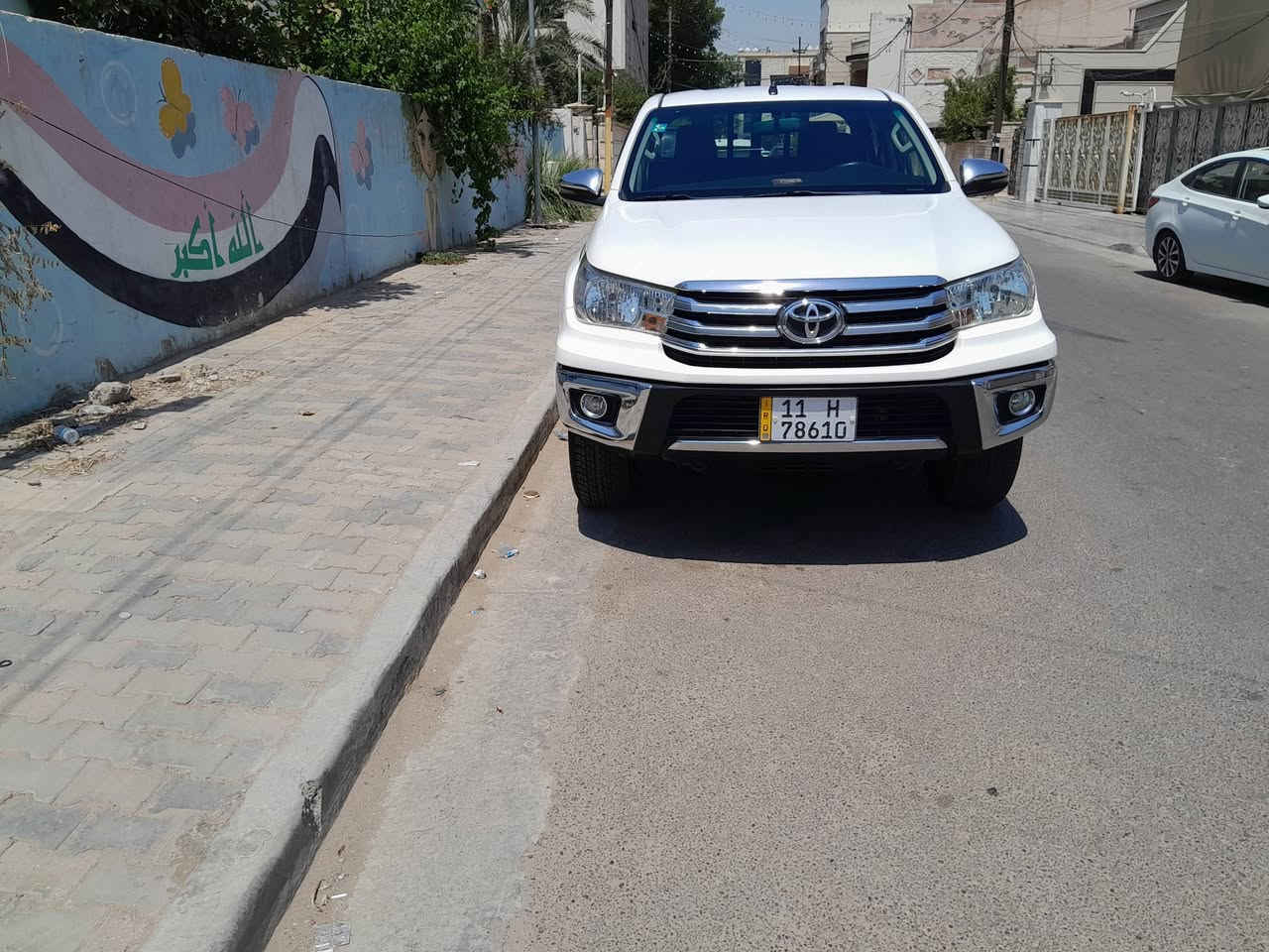 السلام عليكم هايلوكس للبيع ٢٠١٩ ساز ام طفاية بيها بارد قليل تدفئة كشنات تحكمات ستيرن تبريد خلفي بسمي سنوية ٢٠٣٠ مكاني بغداد كرخ *********** سعرها ٢٥٨
