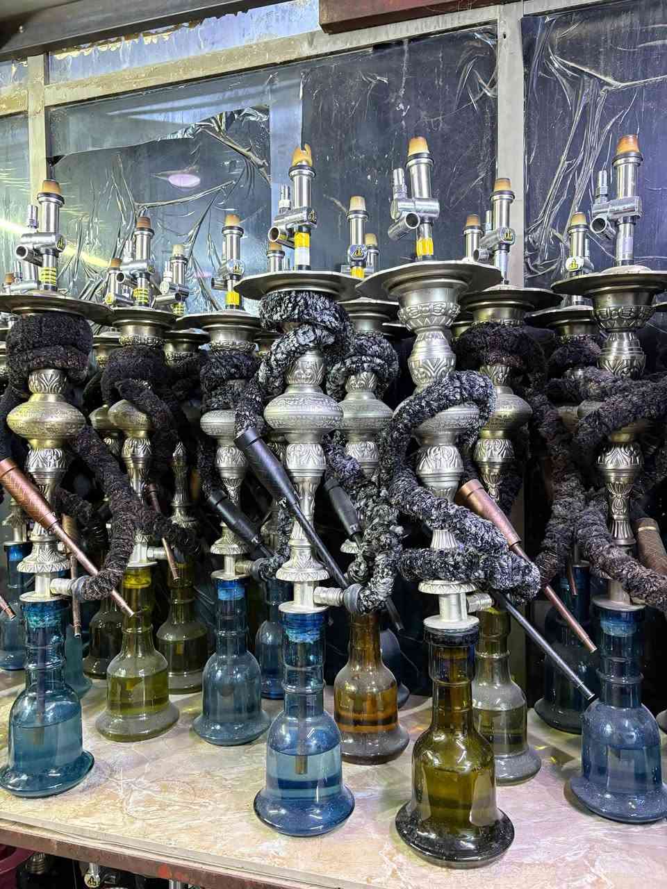 السلام عليكم 
اراكيل للبيع العدد 60 قطعة موديل 2025
كامل ملحقات استخدام اقل من 6 اشهر 
سعر القطعة 85 وبيها مجال بسيط جدا 
العنوان ديالى -بعقوبه للاستفسار ***********

