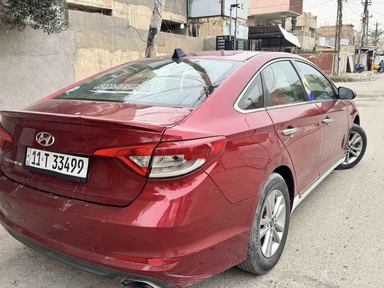 السلام عليكم
سوناتا ٢٠١٦ وارد أمريكي 

قطعتين صبغ بنيد وباب خلف الصدر فقط

ماشيه ٨٧ الف ميل 

رقم بغداد أنكليزي ب اسمي 

السيارة حلوة ناقصها بس حداديه للامانه 

مكان السياره بغداد الشرطة الخامسه 

***********

مواصفات العاديه السوناتا

السعر ١١٩
