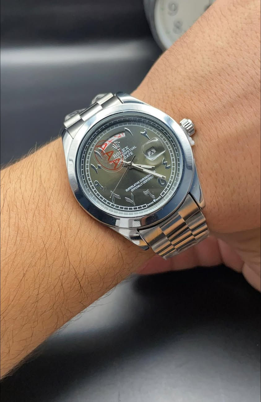 عرض على اول تم 20 الف مع التوصيل
ساعه رولیکس رجالي قفل فراشه منفذ شهري منفذ یومي بكوالتي جدا  عالي باتری ضد الماء ارقام عربي مختوم بلکامل 
عدد قلیل 

للحجز سكرين للمنشور دزلی واتس اب
***********
