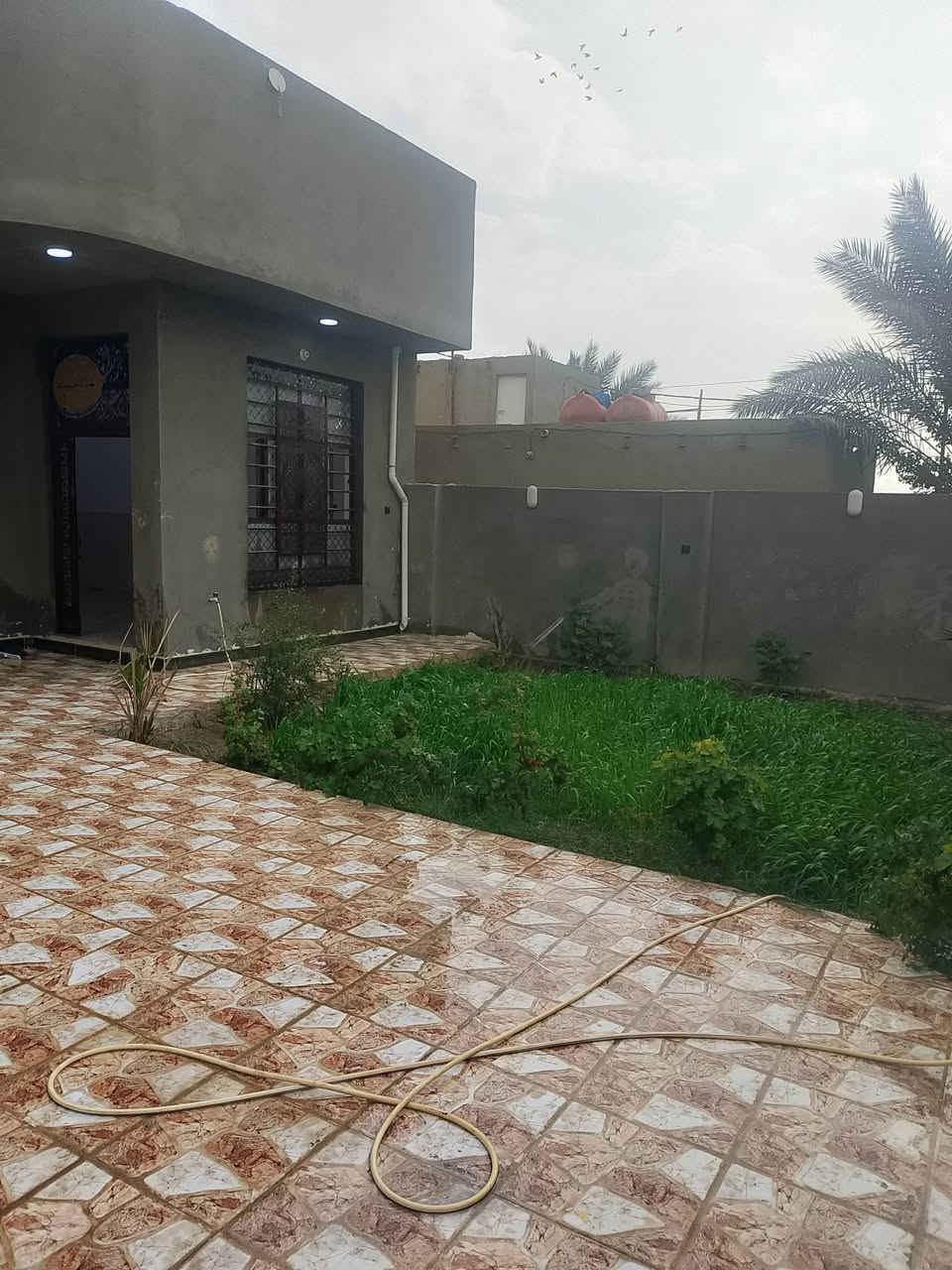 البيت للبيع طابو زراعي 300 متر سند 25 بي معامله تطويب حي الامين الثاني مقابل المدارس خدمات كامله تبليط مجاري ماء كهرباء مولدات بناء طابوق صب كونكريت 3 غرف نوم استقبال مطبخ صاله صحيات داخل وخارج كراج حديقه بناء 2025 سعر على الاتصال ***********
