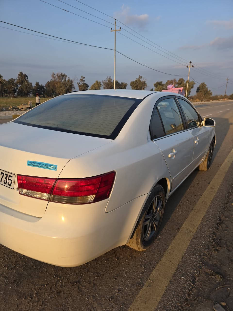 للبيع
سوناتا موديل 2008 محدثه 2009  #ادوات_كص 
متومه طبق الأصل

كير محرك شرط محرك (2000)

كهربائيات كلها شغاله

تخم تاير جديد

غرفتها حيل حلوه

صدر جديد

سيارة حلوه مال جناي 

السعر 46  وبيها مجاال 

مكان السيارة بيجي ( المزرعة )

هـ ***********
